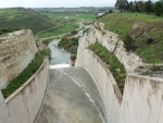 Второе по размерам кипрское водохранилище Аспрокреммос